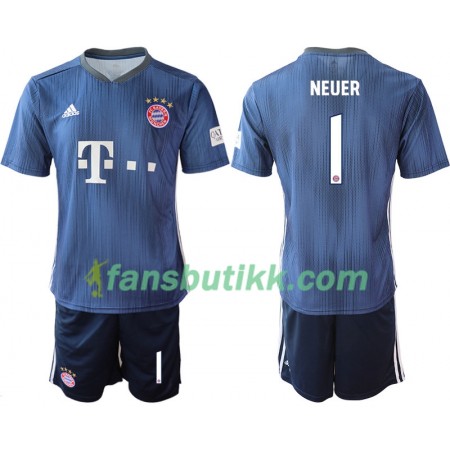 Fotballdrakt FC Bayern München NEUER 1 Barn Tredjetrøye 2018/19 Kortermet